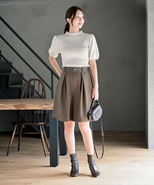 rps（アールピーエス）の「タックショートパンツ（その他パンツ・レディース・ブラック/ブラウン・フリー）」の14枚目の写真