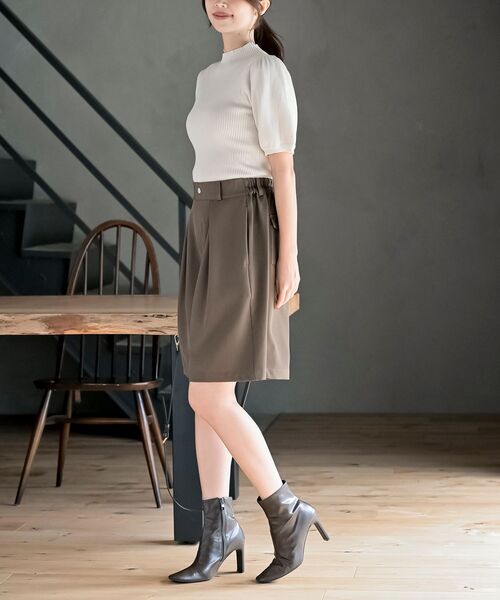 rps（アールピーエス）の「タックショートパンツ（その他パンツ・レディース・ブラック/ブラウン・フリー）」の15枚目の写真