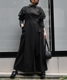 ponte deep pleats scallop design OP（ワンピース）｜WILLFULLY