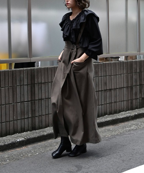 セール】one shoulder twill OP（ワンピース）｜WILLFULLY（ウィル