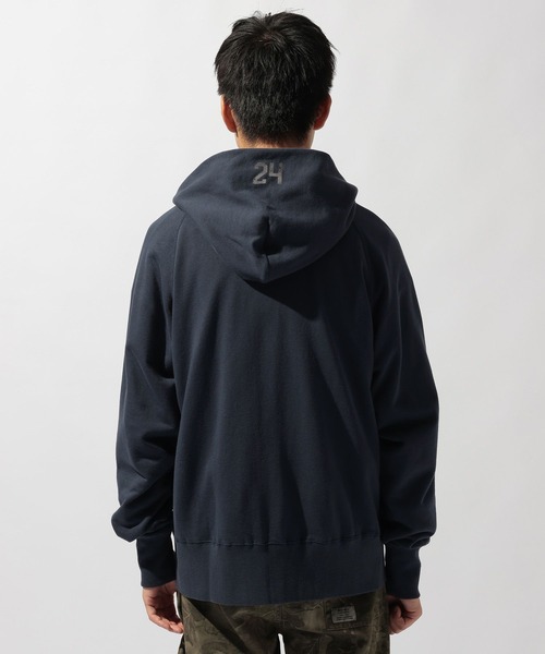 niko and...（ニコアンド）の「【Champion(チャンピオン)】別注NATOKii(ネイトゥーキー)フードスナップカーディガン（カーディガン/ボレロ・メンズ・ネイビー/ナチュラル・MEDIUM/LARGE）」の11枚目の写真