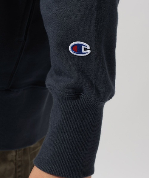 niko and...（ニコアンド）の「【Champion(チャンピオン)】別注NATOKii(ネイトゥーキー)フードスナップカーディガン（カーディガン/ボレロ・メンズ・ネイビー/ナチュラル・MEDIUM/LARGE）」の15枚目の写真