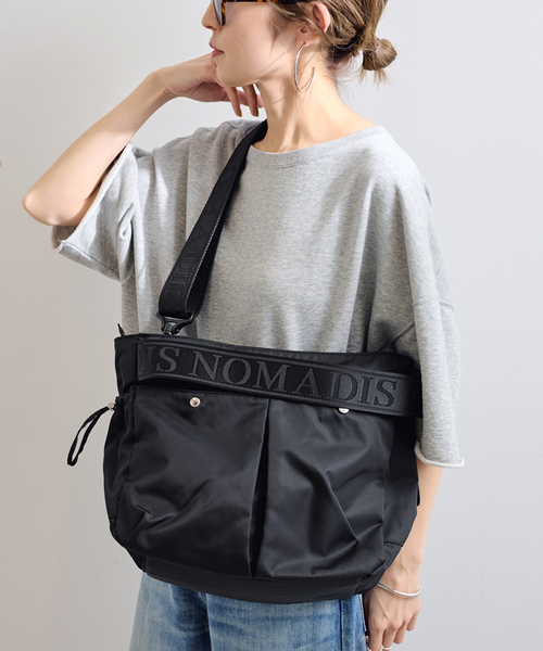 FRAMeWORK(フレームワーク)の「≪WEB限定 / 追加≫NOMADIS/ノマディス BASQUE M SLD(ショルダーバッグ・レディース・ブラック・FREE)」の19枚目の写真