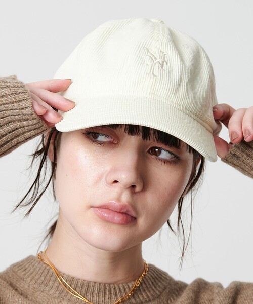 別注】＜NEW ERA＞コーデュロイ ロゴ キャップ（キャップ）｜NEW ERA