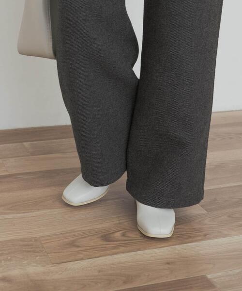 URBAN RESEARCH DOORS（アーバンリサーチドアーズ）の「スタイルアップブーツ（ブーツ・レディース・アイボリー/ブラック・37/36/38）」の10枚目の写真