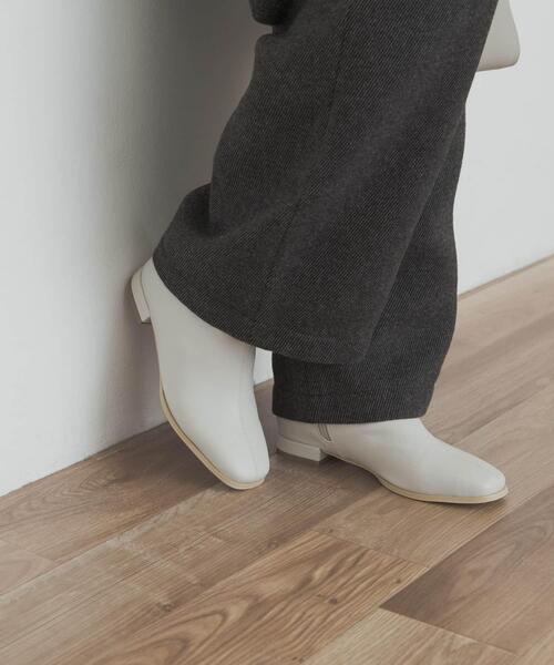 URBAN RESEARCH DOORS（アーバンリサーチドアーズ）の「スタイルアップブーツ（ブーツ・レディース・アイボリー/ブラック・37/36/38）」の8枚目の写真
