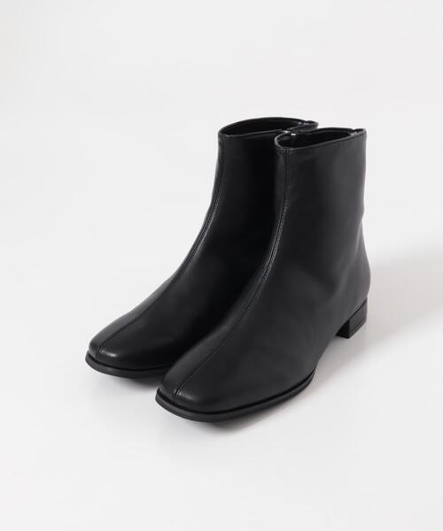 URBAN RESEARCH DOORS（アーバンリサーチドアーズ）の「スタイルアップブーツ（ブーツ・レディース・アイボリー/ブラック・37/36/38）」の3枚目の写真