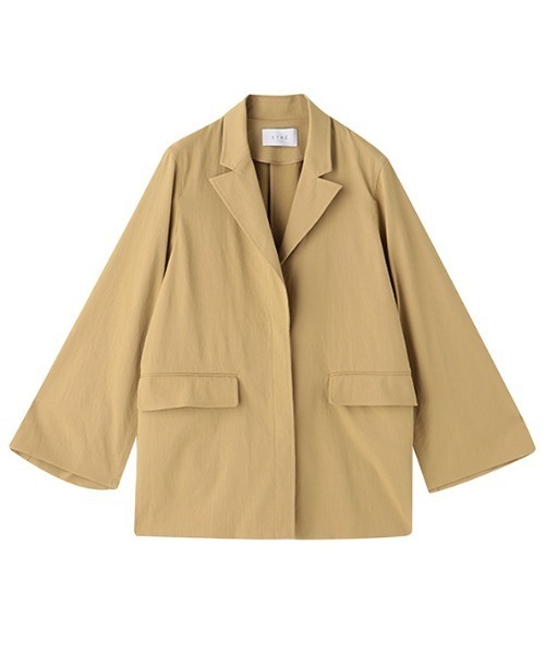 ETRE TOKYO（エトレトウキョウ）の「スリットスリーブジャケット（テーラードジャケット・レディース・ベージュ/ネイビー・S/M）」の15枚目の写真