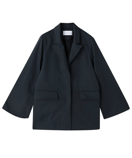 ETRE TOKYO（エトレトウキョウ）の「スリットスリーブジャケット（テーラードジャケット・レディース・ベージュ/ネイビー・S/M）」の16枚目の写真