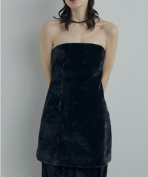 anuke(Ak[N)Velvet Bare Bustier(̑gbvX)