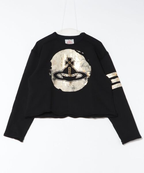 VARSITY ORB/STRIPEﾛｰｴｯｼﾞﾄｯﾌﾟ（その他トップス）｜Vivienne Westwood