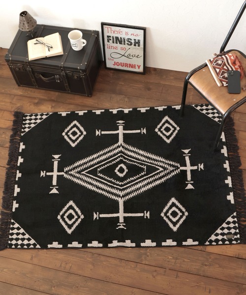 田我流★Pendleton ペンドルトン ラグ PENDLETON(ペンドルトン)】ニットラグ90×130（ラグ/マット