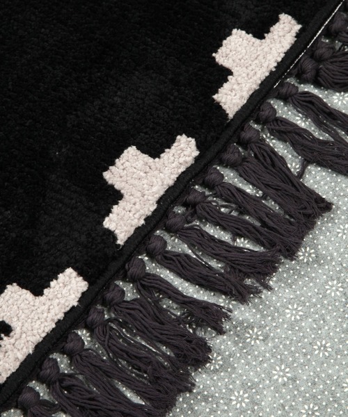 PENDLETON(ペンドルトン)の「【PENDLETON(ペンドルトン)】ニットラグ90×130(ラグ/マット・レディース・ブラウン/ブラック・0)」の3枚目の写真