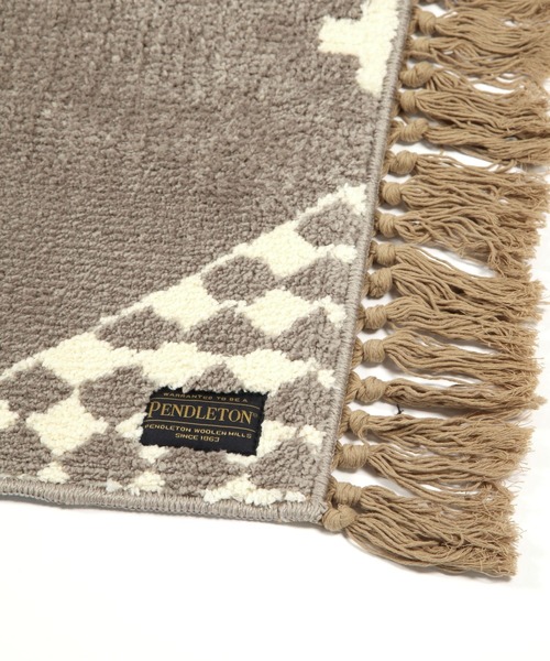 PENDLETON(ペンドルトン)】ニットラグ90×130（ラグ/マット