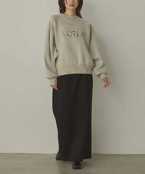 hunch（ハンチ）の「2WAY ダンボールタイトスカート（スカート・レディース・ダークブラウン/ブラック/アイボリー・FREE）」の13枚目の写真