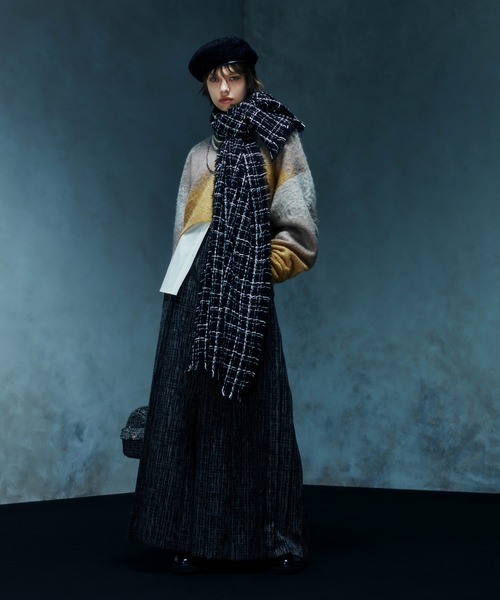 HARE(ハレ)の「ツイードベレー(HARE)(ハンチング/ベレー帽・レディース・ブラック・FREE)」の22枚目の写真