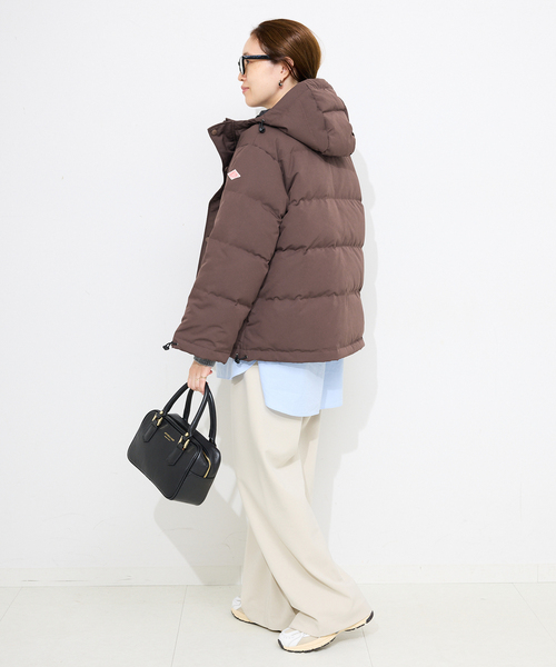 DANTON(ダントン)の「DANTON/ダントン POLYESTER DOWN DT-A0008(ダウンジャケット/コート・レディース・ブラウン/ブラック/ベージュ・FREE)」の19枚目の写真