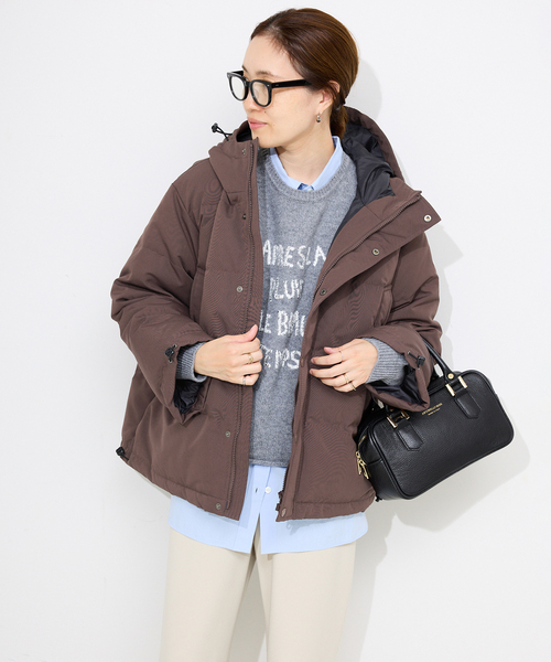 DANTON(ダントン)の「DANTON/ダントン POLYESTER DOWN DT-A0008(ダウンジャケット/コート・レディース・ブラウン/ブラック/ベージュ・FREE)」の21枚目の写真