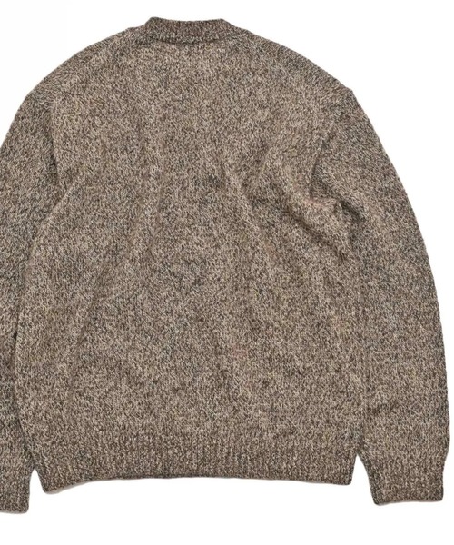 ATON】 WOOL ALPACA MOHAIR CREWNECK SWEATER（ニット/セーター