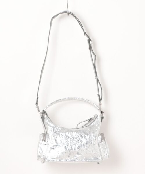 STELLA McCARTNEY(ステラマッカートニー)の「Dartmoor Crossbody Bag / Dartmoor クロスボディバッグ(ショルダーバッグ・レディース・シルバー・ONE SIZE)」の2枚目の写真
