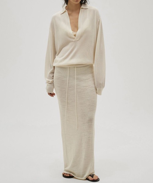 TODAYFUL Silky Skipper Knit シルクスキッパーニット TODAYFUL（トゥデイフル）の「【TODAYFUL/トゥデイフル】Silky Skipper