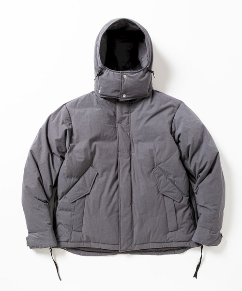 meanswhile(ミーンズワイル)の「Crisp Down JKT×IHNN(Tシャツ/カットソー・レディース・アイボリー/チャコール・0(XS)/3(L))」の2枚目の写真