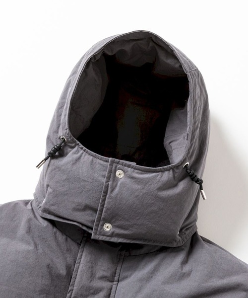 meanswhile(ミーンズワイル)の「Crisp Down JKT×IHNN(Tシャツ/カットソー・レディース・アイボリー/チャコール・0(XS)/3(L))」の4枚目の写真