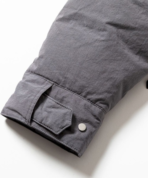 meanswhile(ミーンズワイル)の「Crisp Down JKT×IHNN(Tシャツ/カットソー・レディース・アイボリー/チャコール・0(XS)/3(L))」の10枚目の写真