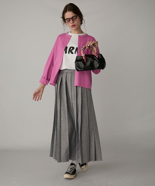 BONLECILL Marche(ボンルシールマルシェ)の「【BONLECILL Marche】ラウンドハンドルボストンバッグ/ハンドバッグ(ボストンバッグ・レディース・ブラウン/ワイン/ブラック・FREE)」の12枚目の写真