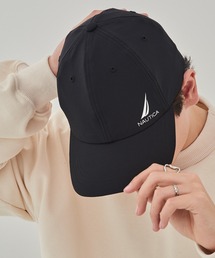 NAUTICA(�m�[�e�B�J)�́yNAUTICA�z�m�[�e�B�J STRECH NYLON 6P CAP �X�g���b�`�i�C�����L���b�v�@UV�J�b�g�z������ �A�E�g�h�A�V�[��(�L���b�v)