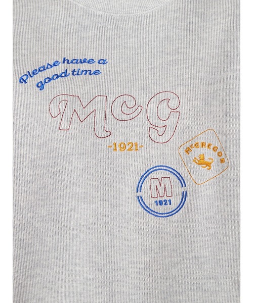 McGREGOR(マックレガー)の「ダブルフェイス刺繍スウェット(スウェット・レディース・ネイビー/ワインレッド/グレー・M/L)」の11枚目の写真