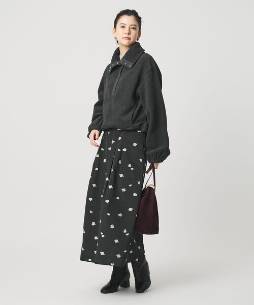 フラワージャガード スカート ウォッシャブル（スカート