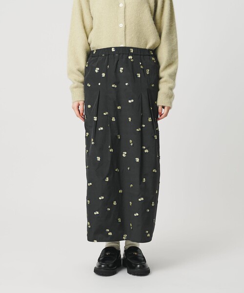 BEAUTY&YOUTH UNITED ARROWS(ビューティーアンドユースユナイテッドアローズ)の「フラワージャガード スカート ウォッシャブル(スカート・レディース・イエロー/ホワイト・S/M)」の10枚目の写真