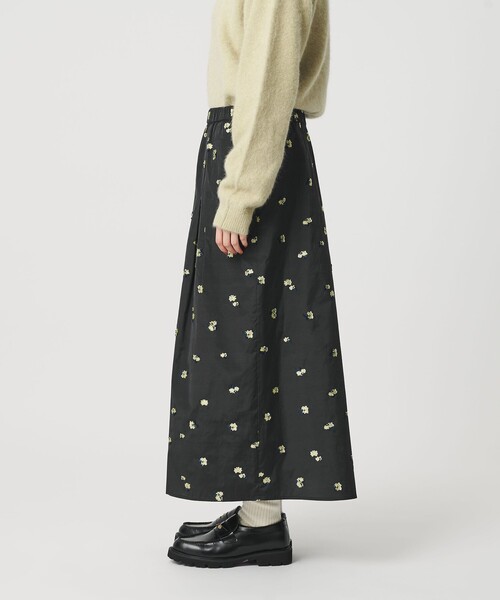 BEAUTY&YOUTH UNITED ARROWS(ビューティーアンドユースユナイテッドアローズ)の「フラワージャガード スカート ウォッシャブル(スカート・レディース・イエロー/ホワイト・S/M)」の11枚目の写真
