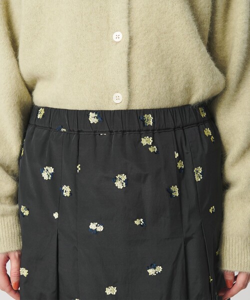 フラワージャガード スカート ウォッシャブル（スカート
