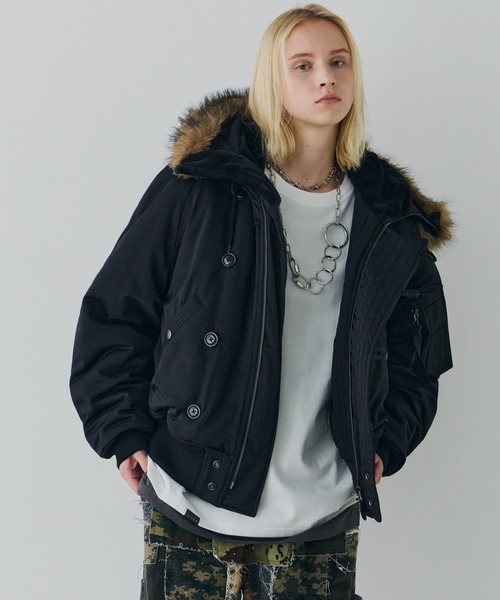 AIVER N-2Bフライトブルゾン（ミリタリージャケット）｜AIVER