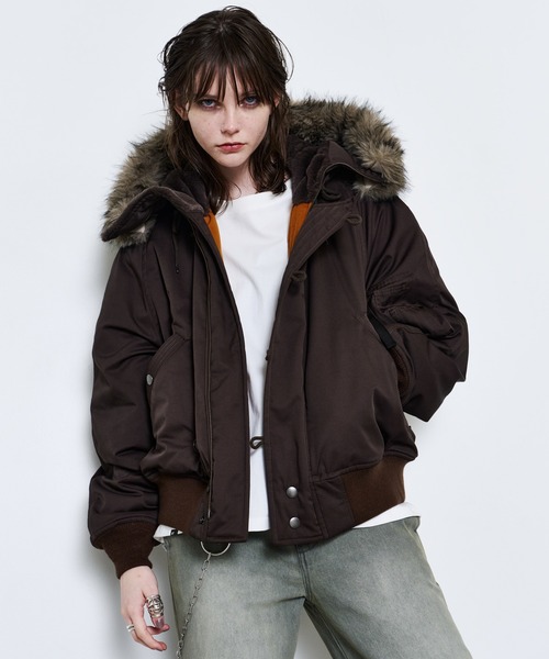 AIVER　N-2Bフライトブルゾン AIVER N-2Bフライトブルゾン