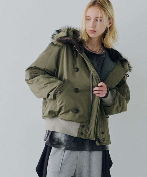 AIVER（アイバー）の「AIVER N-2Bフライトブルゾン（ミリタリー