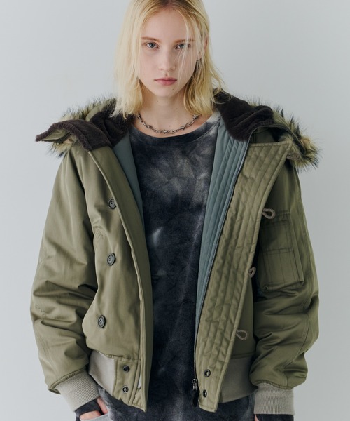 AIVER（アイバー）の「AIVER N-2Bフライトブルゾン（ミリタリー