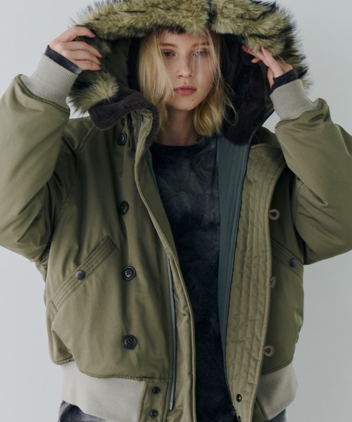 AIVER　N-2Bフライトブルゾン AIVER N-2Bフライトブルゾン（ミリタリージャケット）｜AIVER