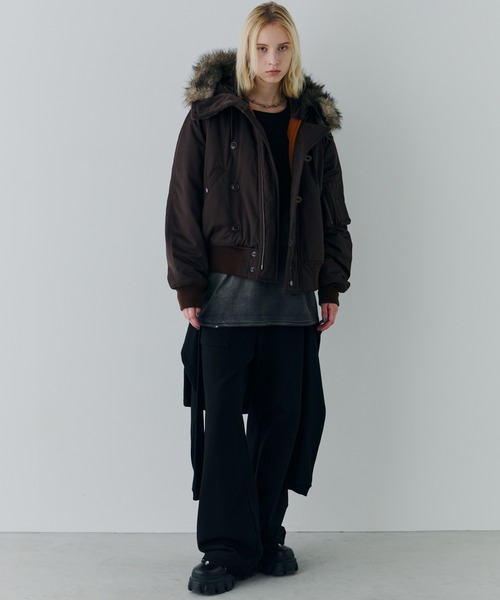 AIVER　N-2Bフライトブルゾン AIVER N-2Bフライトブルゾン（ミリタリージャケット）｜AIVER