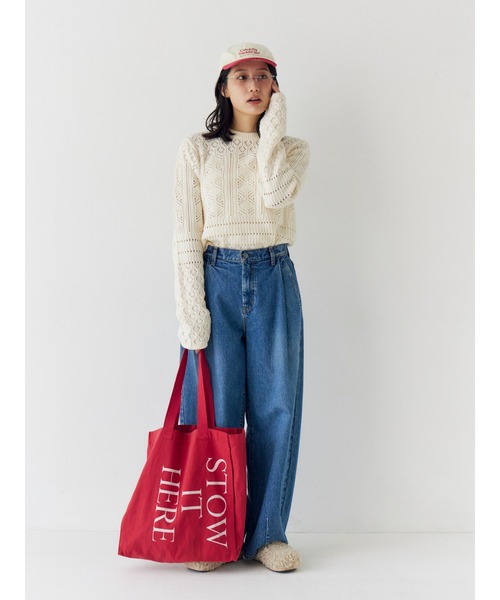 Ungrid(アングリッド)の「バイカラーロゴキャップ(キャップ・レディース・レッド/カーキ/ブルー・FREE)」の18枚目の写真