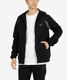 ジップフーディー / CONTRAST PANEL ZIP HOODY