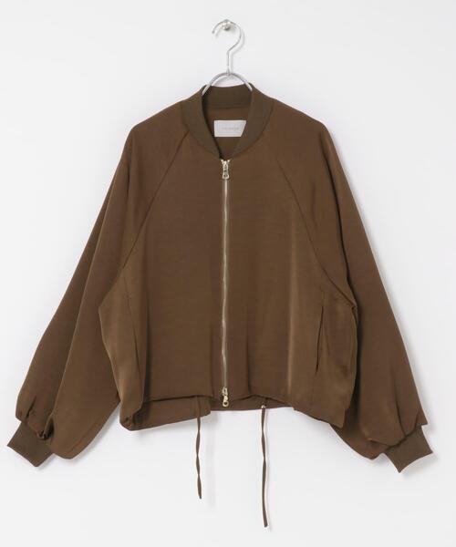 セール】CHIGNON サテンボリュームブルゾン（ブルゾン）｜URBAN