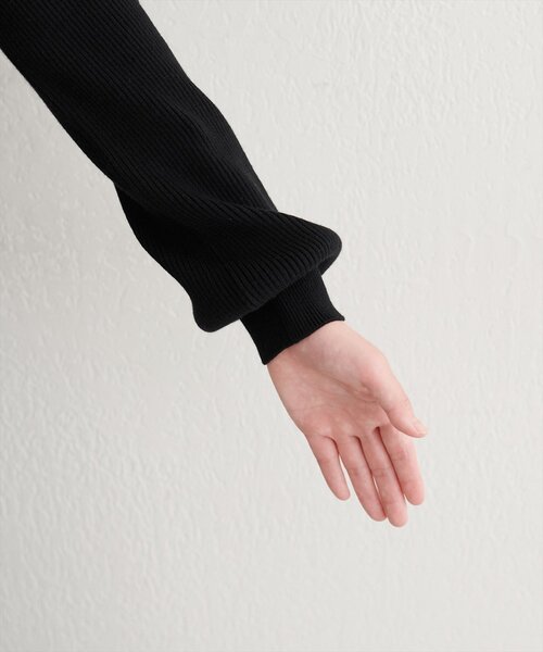 natural couture（ナチュラルクチュール）の「【WEB限定】カシュクールチェックニットワンピース（ワンピース・レディース・ベージュ/ブラウン/ブラック・FREE）」の14枚目の写真