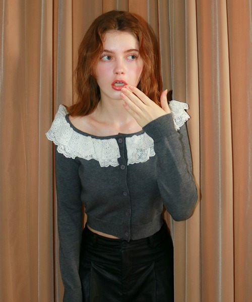 Poppy ラッフルボリュームカーディガン 2025年最新】PoPPy あさぎーにょ カーディガンの人気アイテム - メルカリ