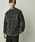 BLANK HOTEL�i�u�����N�z�e���j�́uPiped Collar Mesh Overshirt / �݃p�C�s���O���b�V���I�[�o�[�V���c�i�V���c/�u���E�X�j�v�b�u���b�N