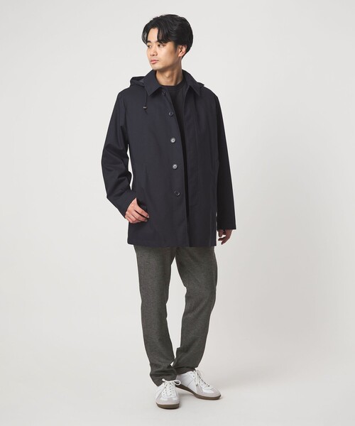 green label relaxing(グリーンレーベルリラクシング)の「ウォッシャブル フラノ オックス ナロー S1 ユーティリティパンツ イージーパンツ -ストレッチ-(その他パンツ・メンズ・グレー系/ダークグリーン/ブラック/モカ・L/M/S/XL)」の22枚目の写真