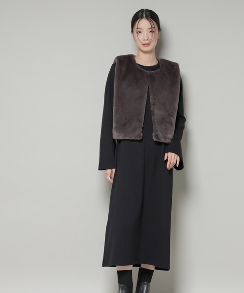 セール】ファーベスト×ワンピース アンサンブルセット（ワンピース