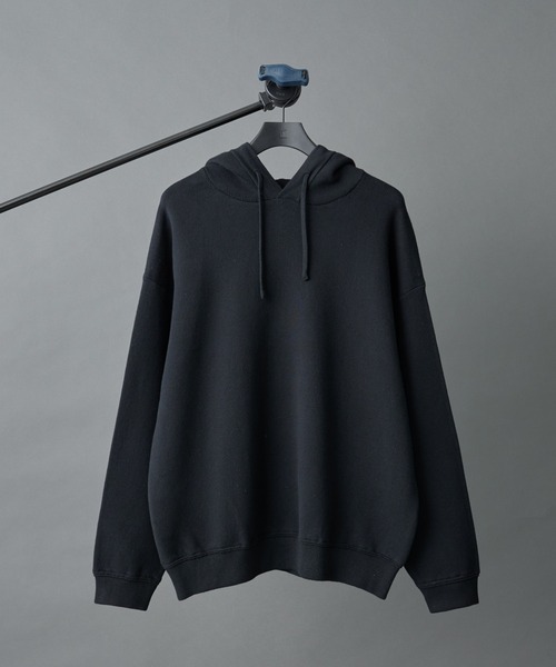 COLONY 2139（コロニートゥーワンスリーナイン）の「スウェットライクコットン混ニットパーカー（パーカー・メンズ・ブラウン/グレー/ブラック・LARGE/MEDIUM）」の2枚目の写真